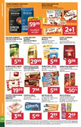 Gazetka promocyjna Stokrotka - Market - Gazetka - ważna od 10.09 do 10.09.2025 - strona 12 - produkty: Ciastka, Nescafé, Warzywa, Ser, Kawa ziarnista, Jutrzenka, Jeżyki, Kawa mielona, Kawa, Lodówka, Mascarpone, Herbatniki, Czekolada, Baton, Owoce, Mocca Fix Gold, Cappuccino, Precelki, Woseba, Arbuz, Herbata, Mango, Napój, Oreo, Merci, Melon, Mięso, Kinder, Magnez