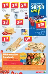 Gazetka promocyjna Spar - Spar - Gazetka - ważna od 01.06 do 01.06.2021 - strona 3 - produkty: Ser topiony, Jogurt naturalny, Top, Ser, Danone, Królewski, Piątnica, Jaja, Jogurt, Bagietka, Bakoma, Hochland, Fanta, Fa