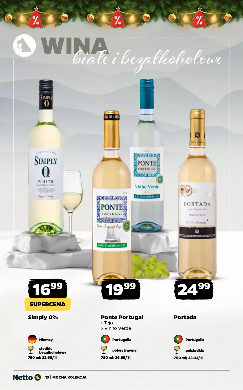 Gazetka promocyjna Netto - Alkohole - Wina - ważna 08.12 do 21.12.2025 - strona 10 - produkty: Por, Portada