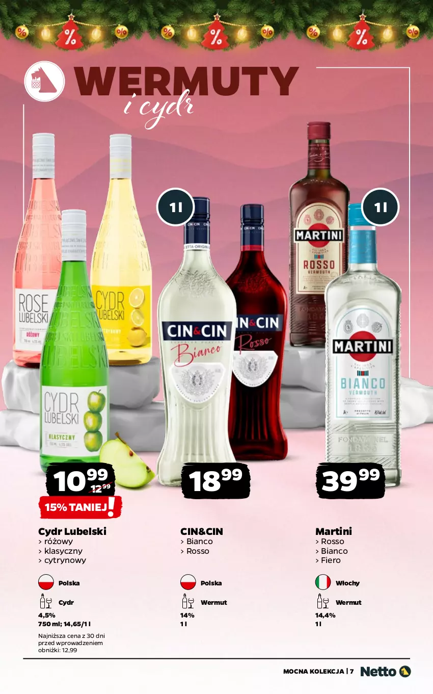 Gazetka promocyjna Netto - Alkohole - Wina - ważna 08.12 do 21.12.2025 - strona 7 - produkty: Martini