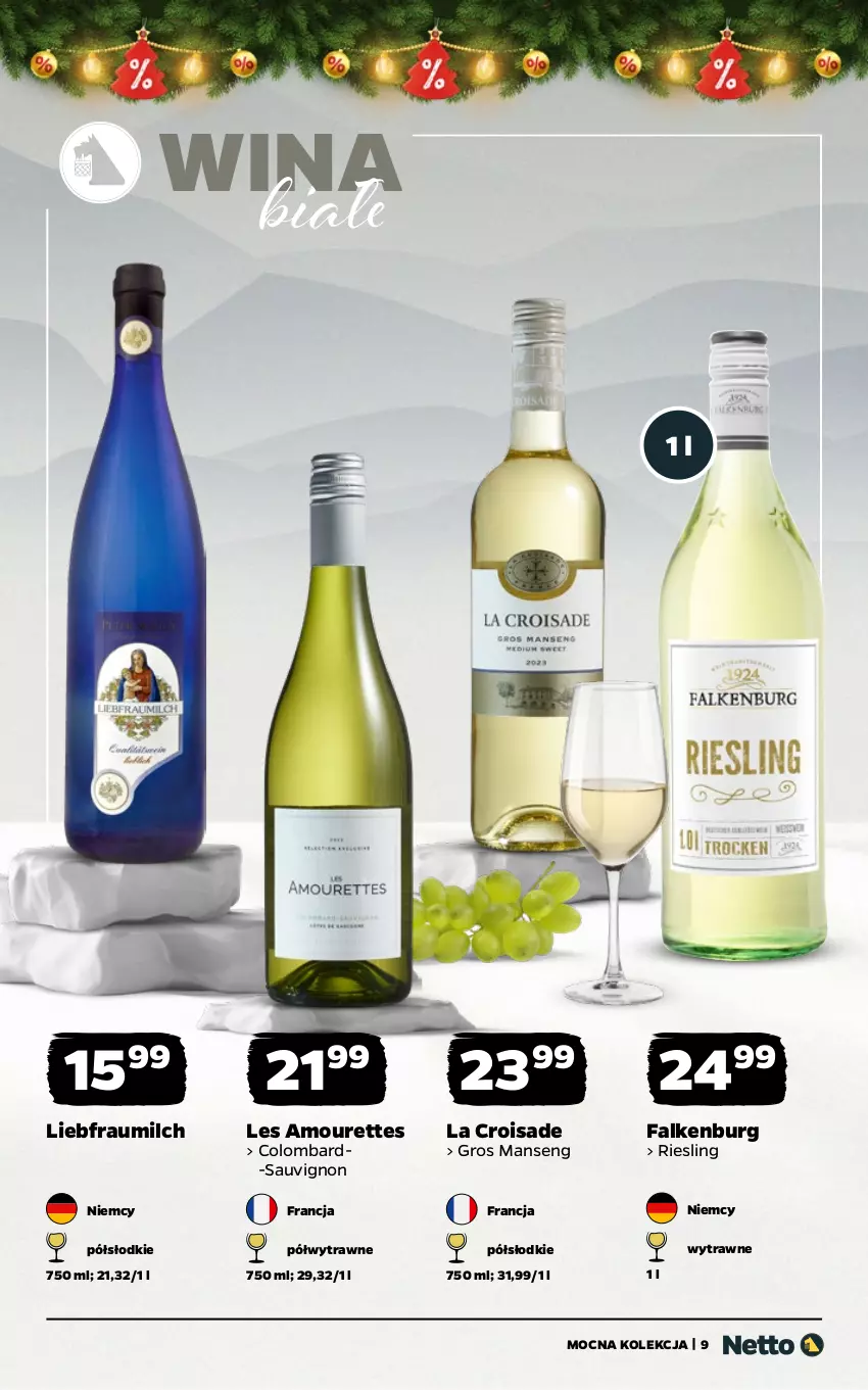Gazetka promocyjna Netto - Alkohole - Wina - ważna 08.12 do 21.12.2025 - strona 9 - produkty: Fa