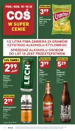 Gazetka promocyjna Aldi - Pełny katalog - Gazetka - ważna od 15.10 do 15.10.2022 - strona 12 - produkty: Piwa, Piwo, Gra, Chipsy, Crunchips, Lorenz, Lech Premium