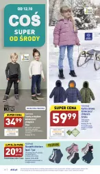 Gazetka promocyjna Aldi - Pełny katalog - Gazetka - ważna od 15.10 do 15.10.2022 - strona 28 - produkty: Kurtka, Karp, Skarpetki, Wełna, Dzieci, Pocopiano