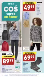 Gazetka promocyjna Aldi - Pełny katalog - Gazetka - ważna od 15.10 do 15.10.2022 - strona 30 - produkty: Sweter, Por, Mop, Kurtka, Wełna, Botki, Fa