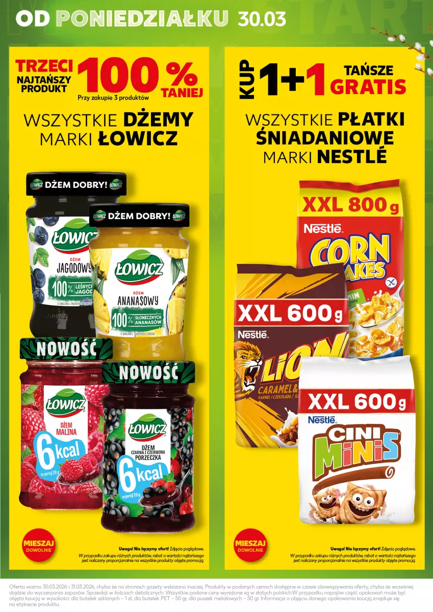 Gazetka promocyjna Kaufland - Mocny Start - ważna 30.03 do 31.03.2026 - strona 3 - produkty: Dżem, Por