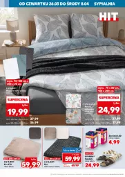 Gazetka promocyjna Kaufland - Mocny Start - Gazetka - ważna od 31.03 do 31.03.2026 - strona 30 - produkty: Sypialnia, Koc, Sandał