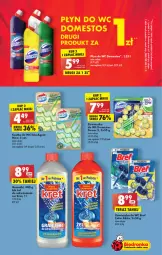 Gazetka promocyjna Biedronka - W tym tygodniu PN - Gazetka - ważna od 26.03 do 26.03.2022 - strona 59 - produkty: Domestos, Gra, Bref, Saga, Kret, Tera, , Kostka do wc, Płyn do wc, Fa