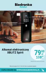 Gazetka promocyjna Biedronka - Biedronka Home - Gazetka - Biedronka.pl - Gazetka - ważna od 31.08 do 31.08.2023 - strona 4 - produkty: Sok, Xblitz, Alkomat