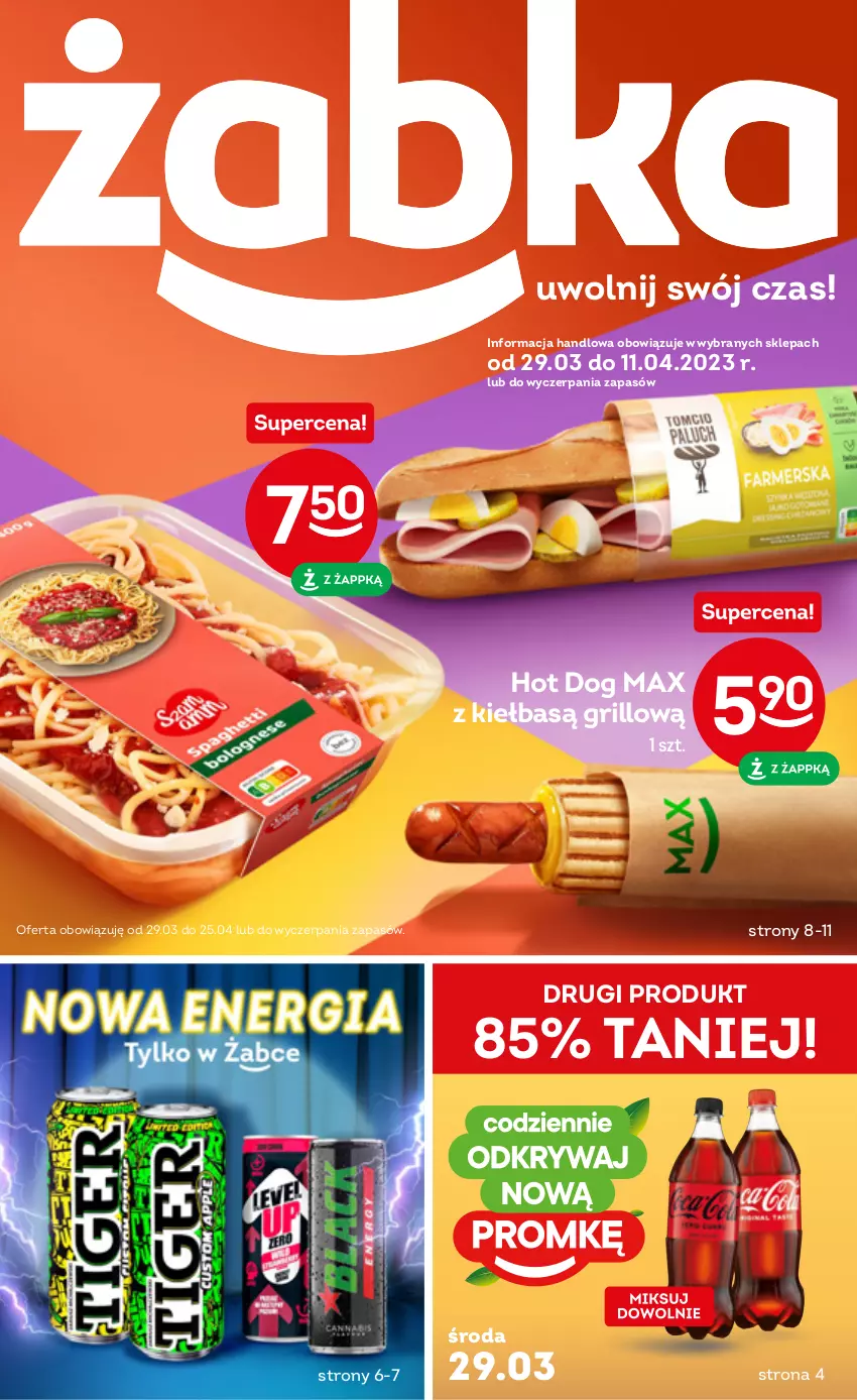 Gazetka promocyjna Żabka - ważna 29.03 do 11.04.2023 - strona 1 - produkty: Grill, Hot dog