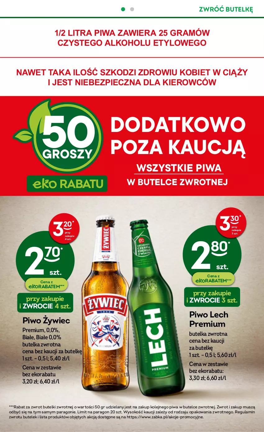 Gazetka promocyjna Żabka - ważna 29.03 do 11.04.2023 - strona 18 - produkty: Gra, Lech Premium, Mus, Olej, Piec, Piwa, Piwo, Sok