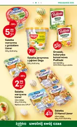 Gazetka promocyjna Żabka - Gazetka - ważna od 11.04 do 11.04.2023 - strona 37 - produkty: Sałatka, Sos, Ser, Kukurydza konserwowa, Dega, Sałatka warzywna, Sałat, Pudliszki, Groszek, Kukurydza, Lisner