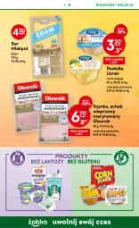 Gazetka promocyjna Żabka - Gazetka - ważna od 11.04 do 11.04.2023 - strona 51 - produkty: Ser, Pastella, Szynka, Schab wieprzowy, Edam, Olewnik, Lisner