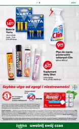 Gazetka promocyjna Żabka - Gazetka - ważna od 11.04 do 11.04.2023 - strona 61 - produkty: Clin, Varta, Płyn do mycia, Suplement diety