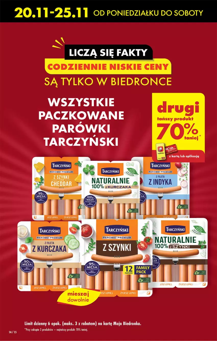 Gazetka promocyjna Biedronka - Od poniedzialku - ważna 20.11 do 25.11.2023 - strona 14 - produkty: Fa, Tarczyński