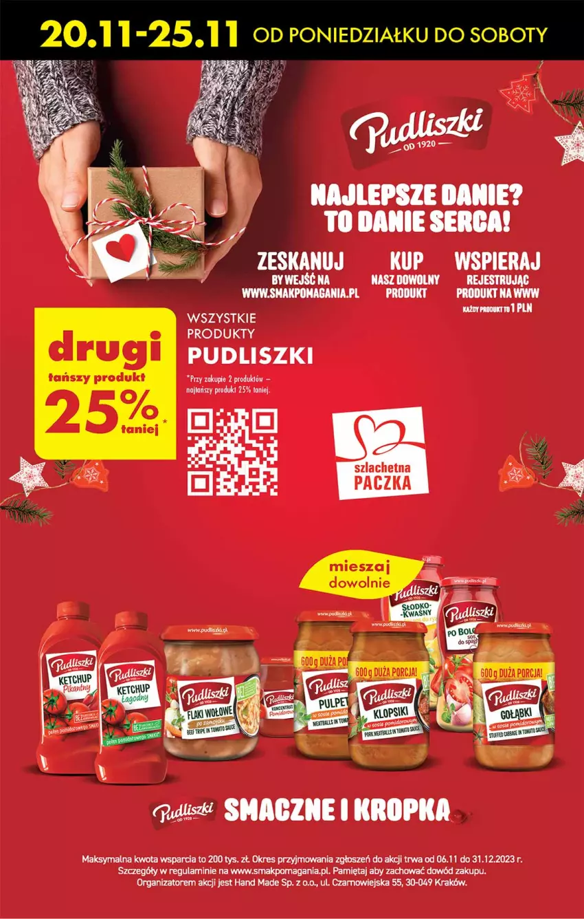 Gazetka promocyjna Biedronka - Od poniedzialku - ważna 20.11 do 25.11.2023 - strona 39 - produkty: Mięta, Pudliszki, Ser, Top