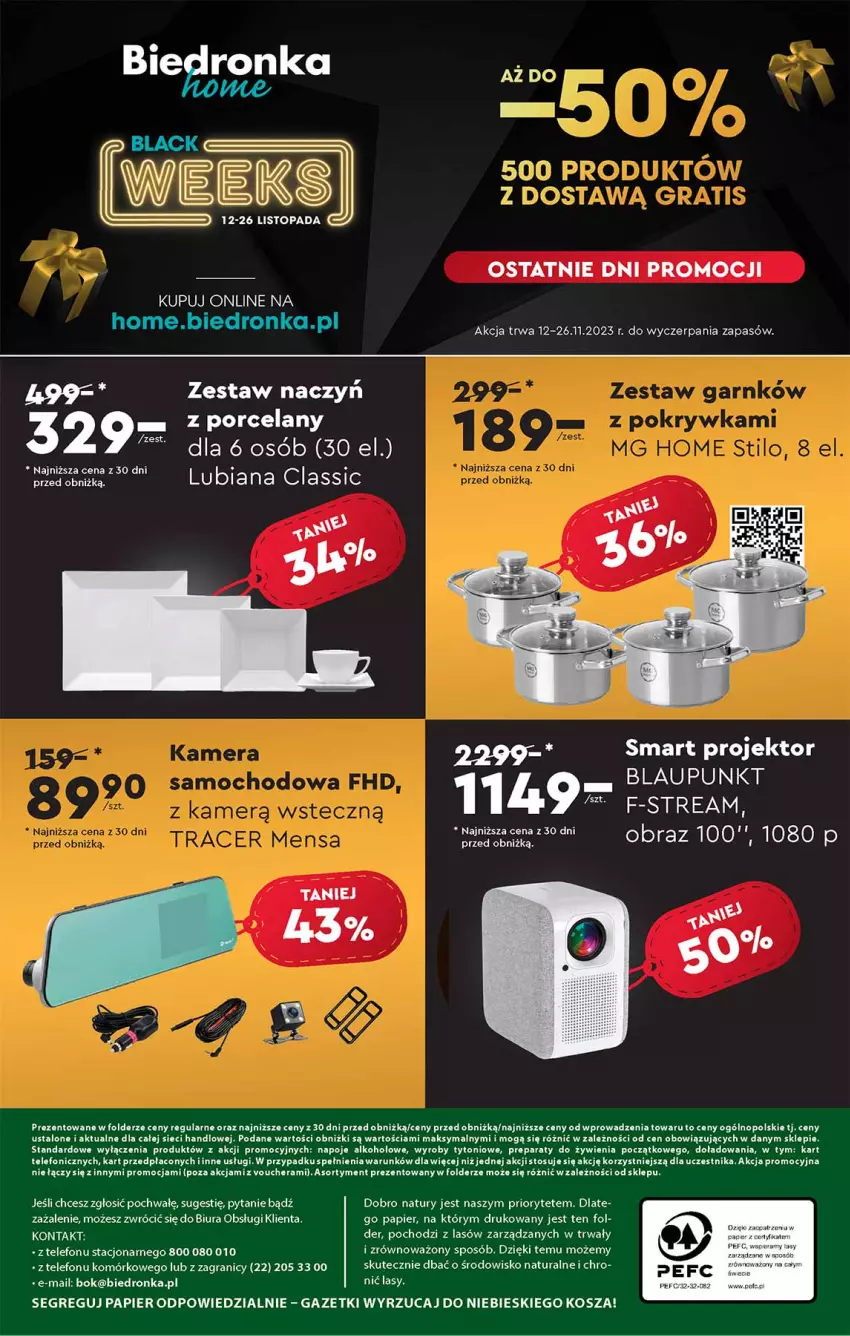 Gazetka promocyjna Biedronka - Od poniedzialku - ważna 20.11 do 25.11.2023 - strona 64 - produkty: Gra, Kosz, Napoje, Obraz, Papier, Por, Telefon, Top