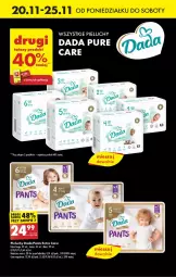 Gazetka promocyjna Biedronka - Od poniedzialku - Gazetka - ważna od 25.11 do 25.11.2023 - strona 11 - produkty: Pur, Pieluchy, Dada