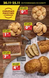 Gazetka promocyjna Biedronka - Od poniedzialku - Gazetka - ważna od 25.11 do 25.11.2023 - strona 32 - produkty: Sezam, Danio, Chleb, Bułka