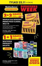 Gazetka promocyjna Biedronka - Od poniedzialku - Gazetka - ważna od 25.11 do 25.11.2023 - strona 9 - produkty: Gra, Prince Polo, Gillette, LG