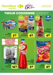 Gazetka promocyjna Carrefour - Gazetka Express - Gazetka - ważna od 20.06 do 20.06.2022 - strona 2 - produkty: Piwa, Piwo, Gra, Namysłów, Chipsy, Piwo jasne, Crunchips, Napój, Hortex