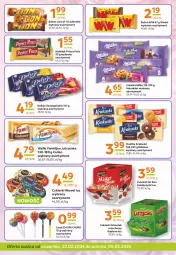 Gazetka promocyjna Gama - Gazetka Gama - Gazetka - ważna od 05.03 do 05.03.2024 - strona 4 - produkty: Goplana, Ciastka, Krakus, Prince Polo, Cukier, Jutrzenka, Wafelek, Chupa Chups, Wawel, Lion, LANA, Delicje, Baton, Cukierki, Krakuski, Milka, Fa