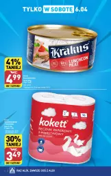 Gazetka promocyjna Aldi - Pełna oferta - Gazetka - ważna od 06.04 do 06.04.2024 - strona 6 - produkty: Krakus, Ser, Ręcznik, Rolki