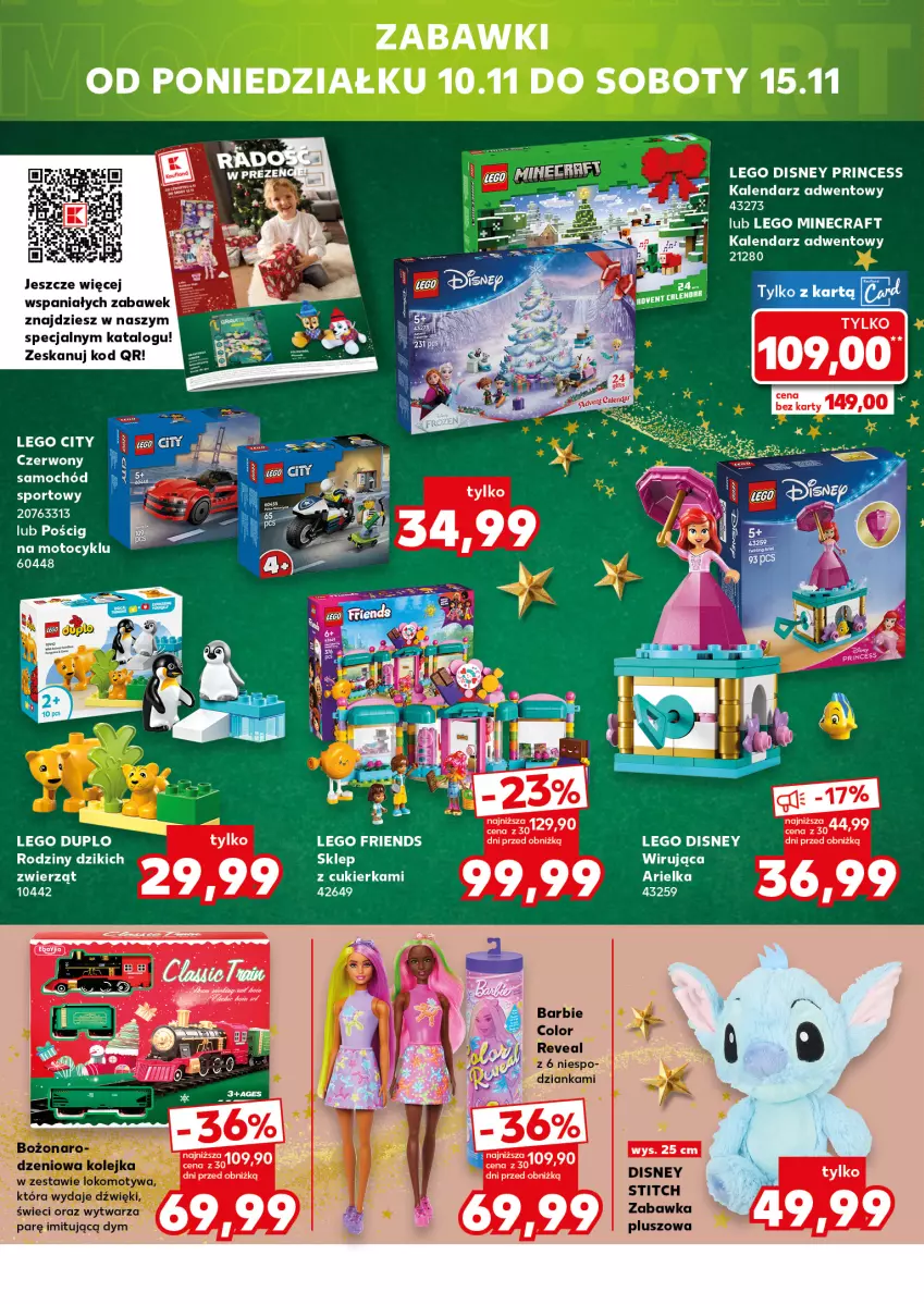 Gazetka promocyjna Kaufland - Kaufland - ważna 06.11 do 12.11.2025 - strona 16 - produkty: Ariel, Cukier, Disney, Kalendarz, Kalendarz adwentowy, LEGO, LEGO City, LEGO Duplo, LEGO Friends, LEGO Minecraft, Minecraft, Samochód, Zabawka, Zlew