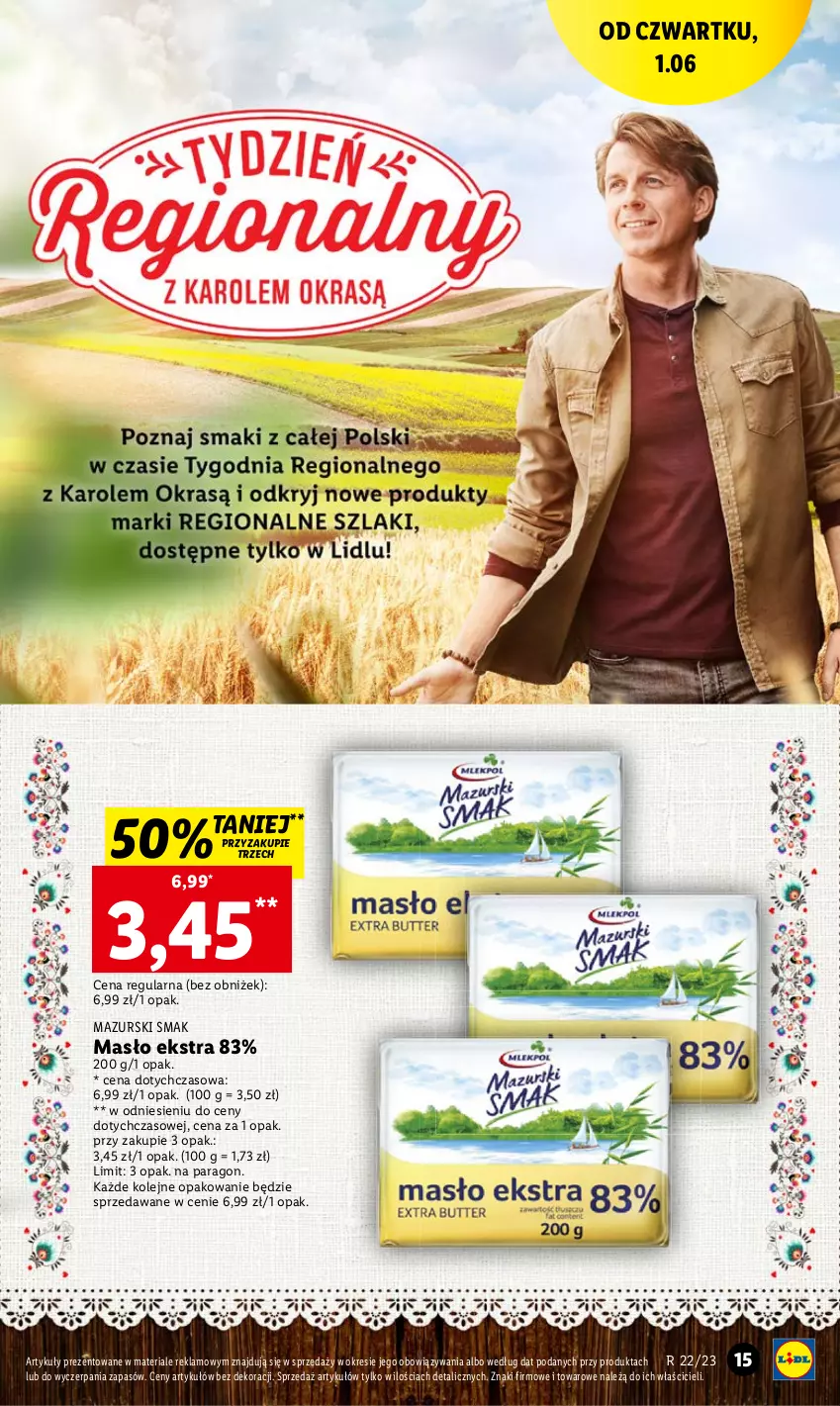 Gazetka promocyjna Lidl - GAZETKA - ważna 01.06 do 03.06.2023 - strona 21 - produkty: Masło, Olej