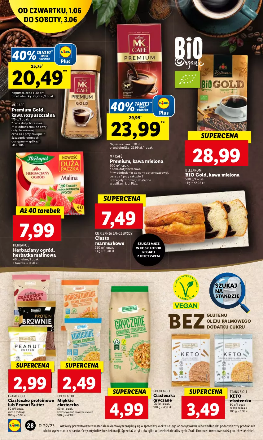 Gazetka promocyjna Lidl - GAZETKA - ważna 01.06 do 03.06.2023 - strona 36 - produkty: Bell, Bella, Gry, Kawa, Kawa mielona, Kawa rozpuszczalna, Kokos, Kosz, Ogród, Olej, Piec, Regał, Torebka