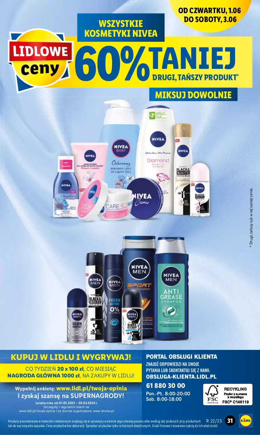 Gazetka promocyjna Lidl - GAZETKA - ważna 01.06 do 03.06.2023 - strona 39 - produkty: Gry, Mola, Nivea