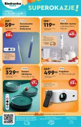 Gazetka promocyjna Biedronka - Okazje tygodnia - Gazetka - ważna od 05.10 do 05.10.2024 - strona 44 - produkty: Gra, Blender ręczny, Blender, Szczoteczka soniczna, Android TV, Obraz, Szczoteczka