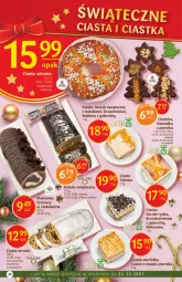Gazetka promocyjna Delikatesy Centrum - Gazetka DC50 n. fresh - Gazetka - ważna od 24.12 do 24.12.2021 - strona 24 - produkty: Strucla, Piernik, Ser, Choinka, Inka, Szarlotka, Makowiec, Rolada, Dan Cake, Gala
