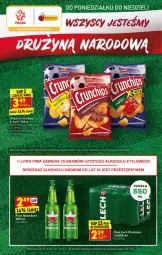 Gazetka promocyjna Biedronka - Wszyscy jesteśmy drużyną narodową - Gazetka - ważna od 27.06 do 27.06.2021 - strona 1 - produkty: Piwa, Piwo, Piec, Gra, Papryka, Chipsy, Heineken, Crunchips, Lech Premium