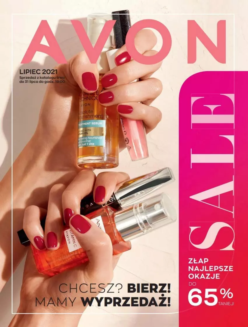 Gazetka promocyjna Avon - Katalog Avon 7/2021 kampania lipiec - ważna 01.07 do 31.07.2021 - strona 1