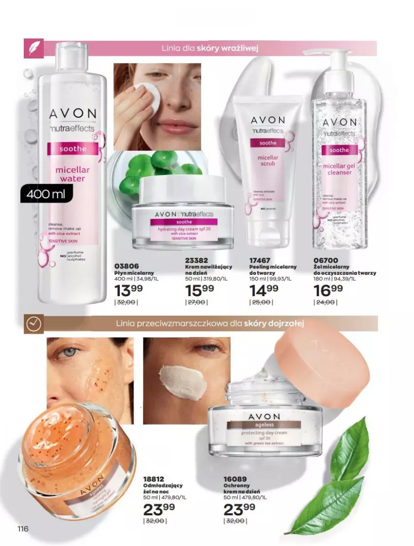 Gazetka promocyjna Avon - Katalog Avon 7/2021 kampania lipiec - ważna 01.07 do 31.07.2021 - strona 116 - produkty: Fa, Krem nawilżający, Ochronny żel, Peeling, Pur, Ser