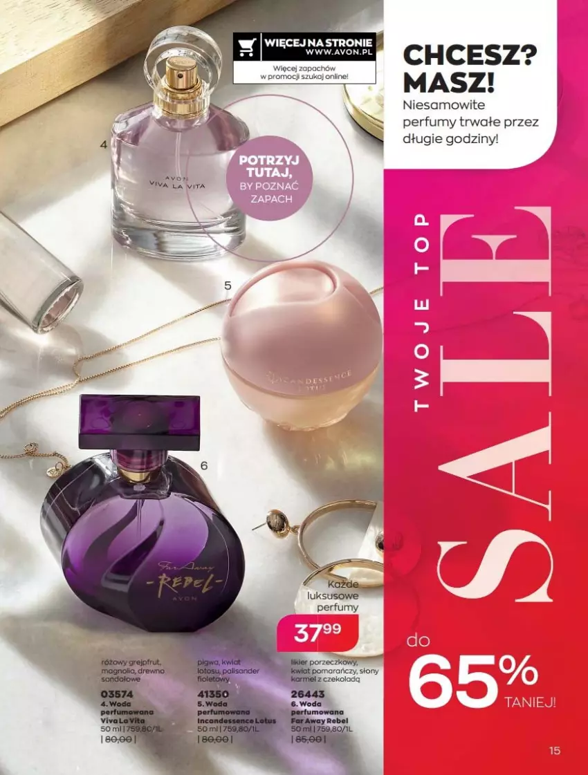 Gazetka promocyjna Avon - Katalog Avon 7/2021 kampania lipiec - ważna 01.07 do 31.07.2021 - strona 15 - produkty: Perfum