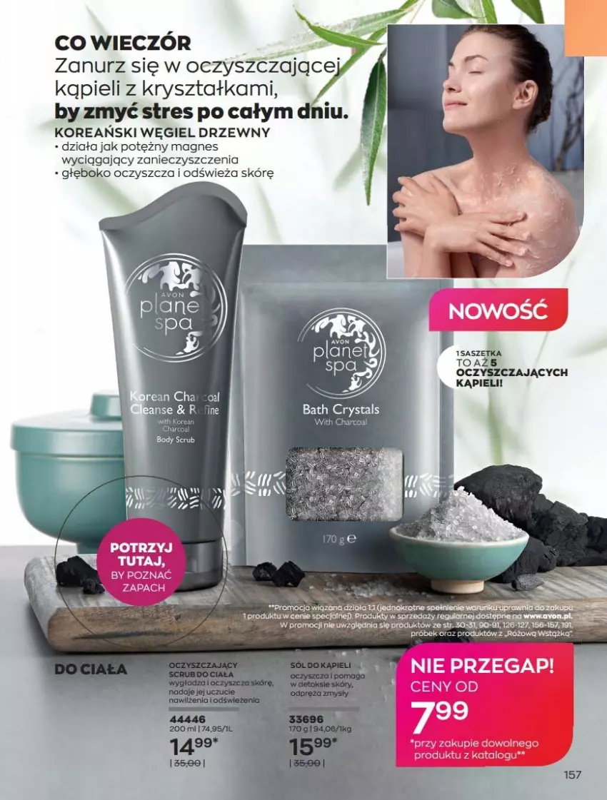 Gazetka promocyjna Avon - Katalog Avon 7/2021 kampania lipiec - ważna 01.07 do 31.07.2021 - strona 157 - produkty: Fa, LG, Węgiel drzewny