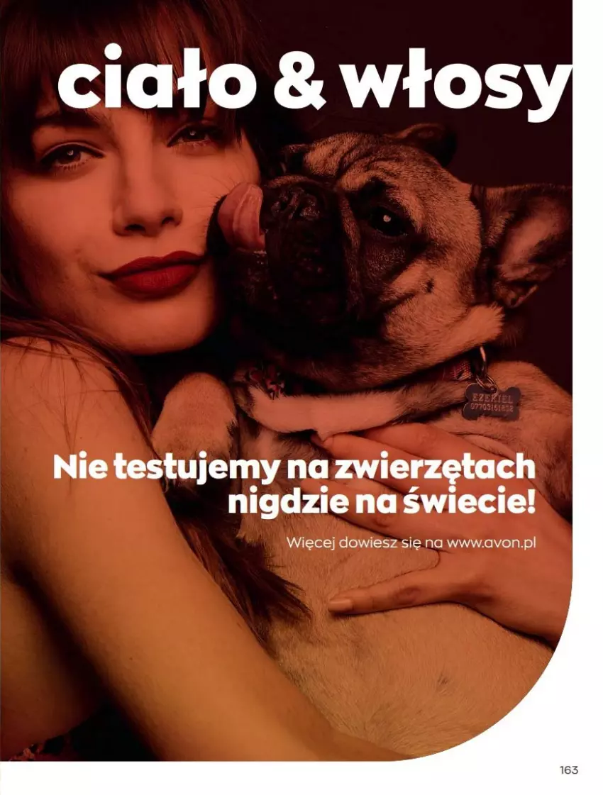 Gazetka promocyjna Avon - Katalog Avon 7/2021 kampania lipiec - ważna 01.07 do 31.07.2021 - strona 163 - produkty: Zwierzęta