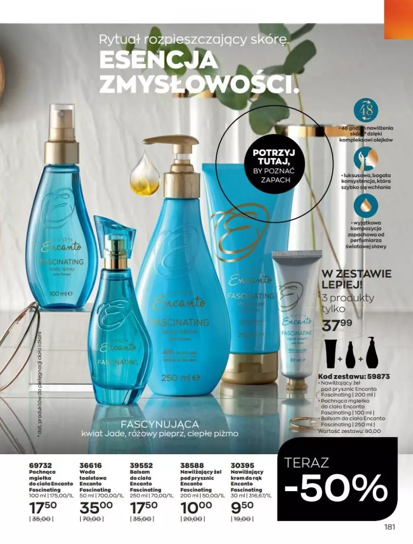 Gazetka promocyjna Avon - Katalog Avon 7/2021 kampania lipiec - ważna 01.07 do 31.07.2021 - strona 181 - produkty: Fa, Woda