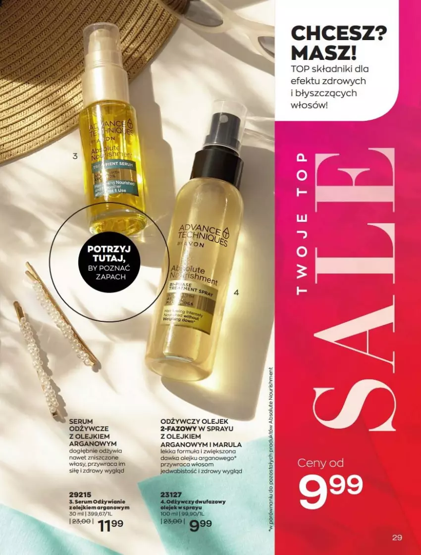 Gazetka promocyjna Avon - Katalog Avon 7/2021 kampania lipiec - ważna 01.07 do 31.07.2021 - strona 29 - produkty: Fa, Gin, Olej, Rum, Ser, Serum