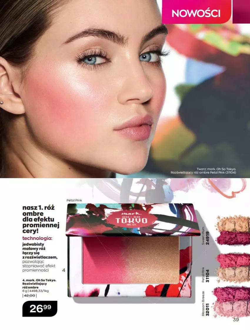 Gazetka promocyjna Avon - Katalog Avon 7/2021 kampania lipiec - ważna 01.07 do 31.07.2021 - strona 39 - produkty: Fa, Feta, Rozświetlacz, Top