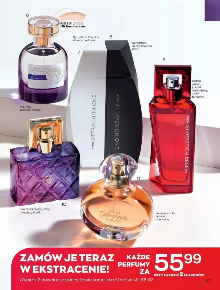 Gazetka promocyjna Avon - Katalog Avon 7/2021 kampania lipiec - ważna 01.07 do 31.07.2021 - strona 87 - produkty: Bursztyn, The ONE