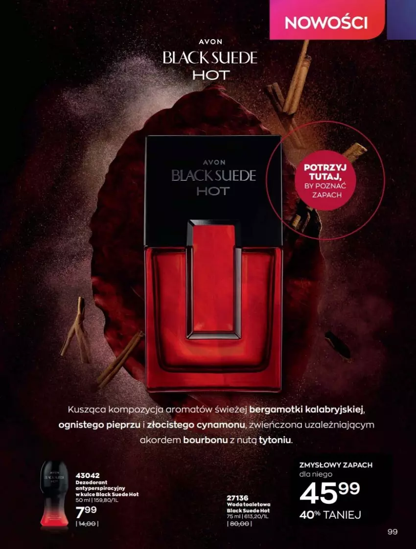 Gazetka promocyjna Avon - Katalog Avon 7/2021 kampania lipiec - ważna 01.07 do 31.07.2021 - strona 99 - produkty: Lack, Pieprz, Ser