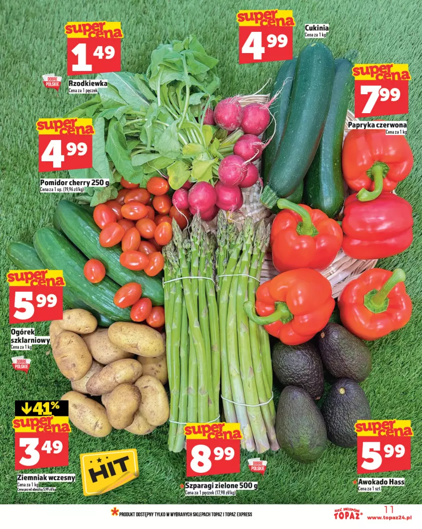 Gazetka promocyjna Topaz - Gazetka - ważna 15.05 do 21.05.2025 - strona 11 - produkty: Noż, Por, Top