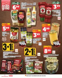 Gazetka promocyjna Topaz - Gazetka - Gazetka - ważna od 21.05 do 21.05.2025 - strona 4 - produkty: Ketchup, Dawtona, Prymat, Top, Sos, Mus, HELCOM, Oliwki, Dres, Sałat, Musztarda