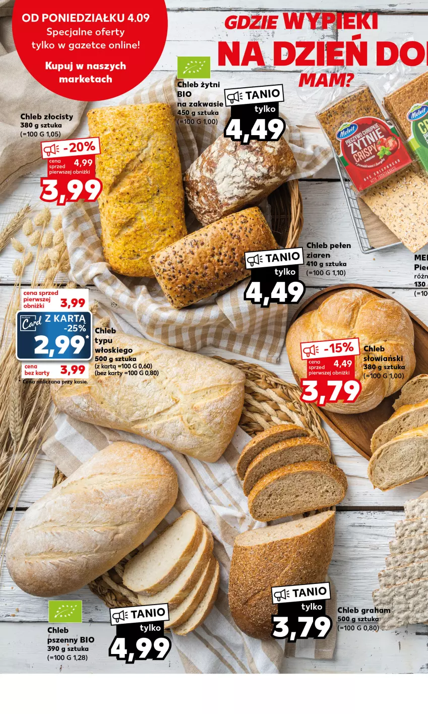 Gazetka promocyjna Kaufland - Mocny Start - ważna 04.09 do 06.09.2023 - strona 12 - produkty: Chleb