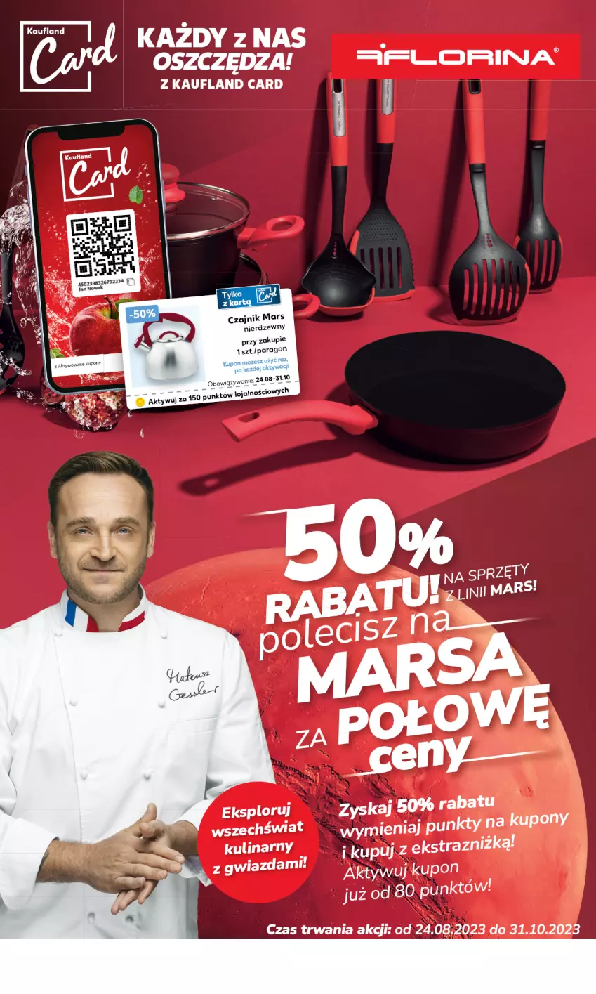 Gazetka promocyjna Kaufland - Mocny Start - ważna 04.09 do 06.09.2023 - strona 18 - produkty: Czajnik, Kosz, Mars