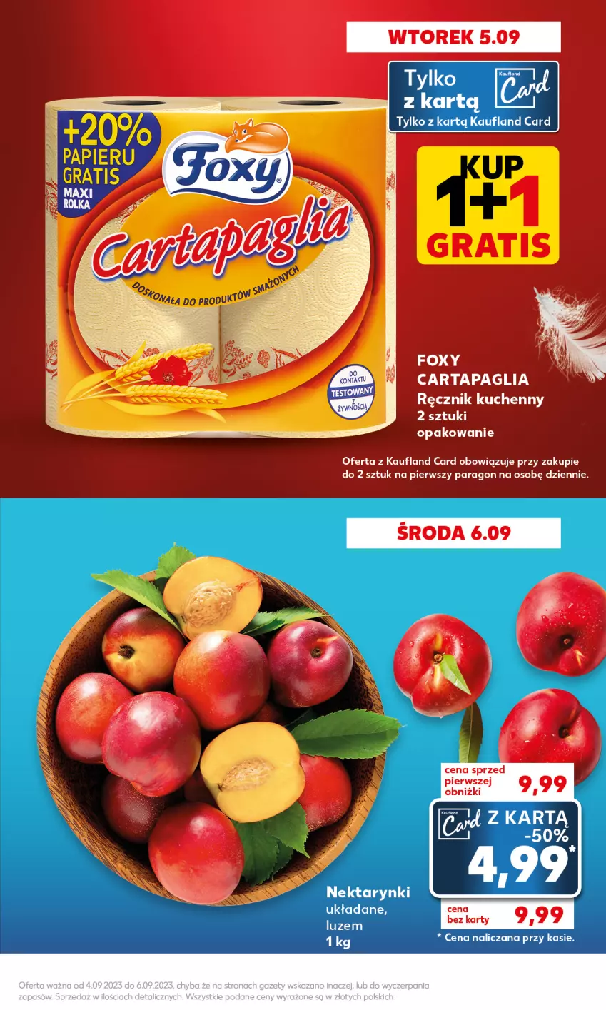 Gazetka promocyjna Kaufland - Mocny Start - ważna 04.09 do 06.09.2023 - strona 3 - produkty: Foxy