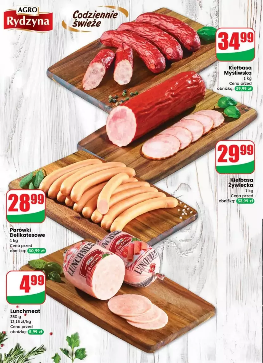 Gazetka promocyjna Dino - ważna 23.07 do 29.07.2025 - strona 24 - produkty: Kiełbasa, Parówki