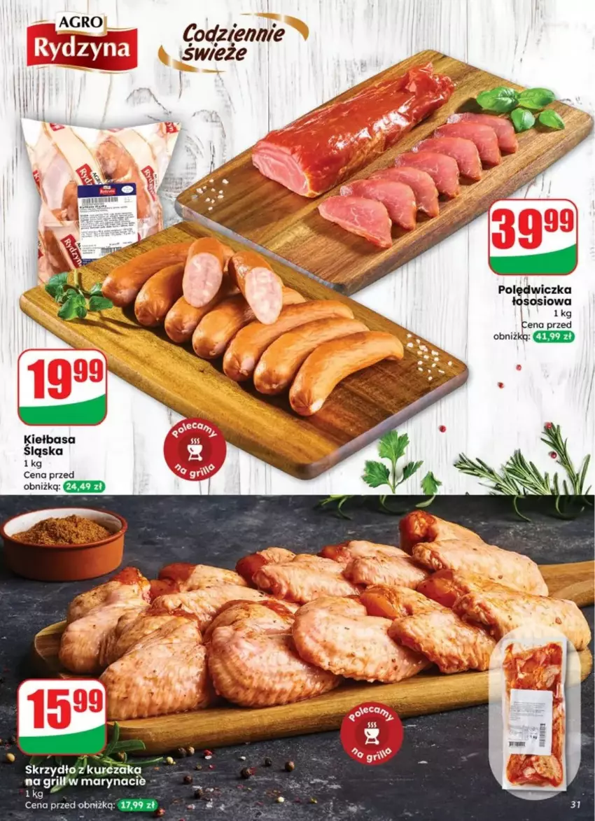 Gazetka promocyjna Dino - ważna 23.07 do 29.07.2025 - strona 25 - produkty: Kiełbasa, Kiełbasa śląska, Kurczak, Sos